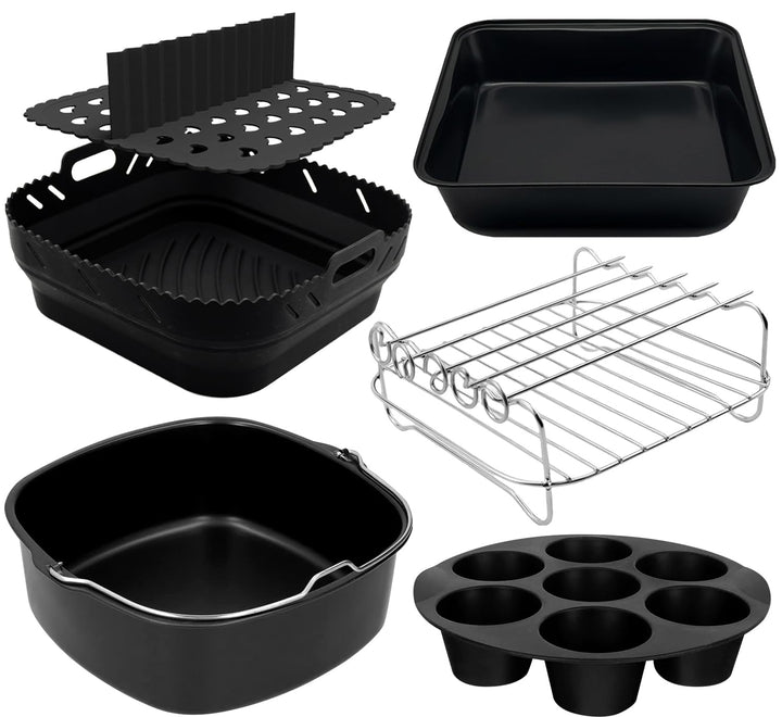 Heissluftfritteuse Zubehör für COSORI Turboblaze 6L Airfryer XXL 5,5L 6,2L Turbo Tower Pro 10,8L, Ru