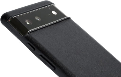 Bellroy Lederhülle für Pixel 6 – (Schlanke Handyhülle) - Black Schwarz, Schwarz