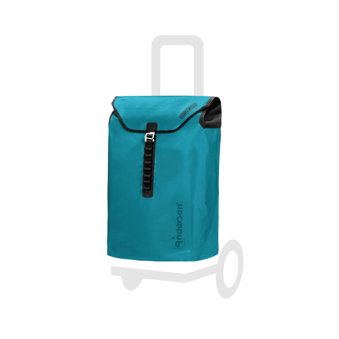 Andersen Einkaufstrolley Ersatztasche - 49 Liter - extra Innenfach - wasserdicht - Reflektoren - fal