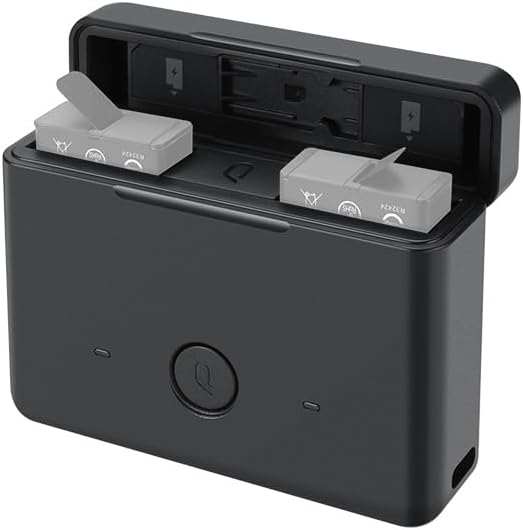 Kandao Camera Charger, Battery Charging Case for QooCam 3 Serial,