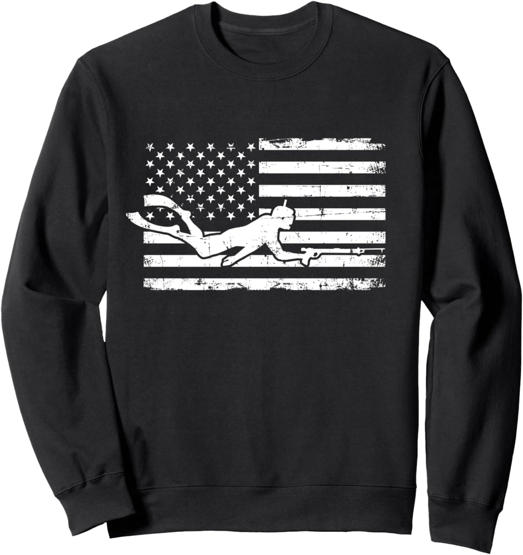 Speerfischen USA Sweatshirt