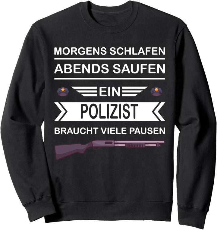 Polizeioberkommissar Polizeikommissar Polizistin Polizei Sweatshirt