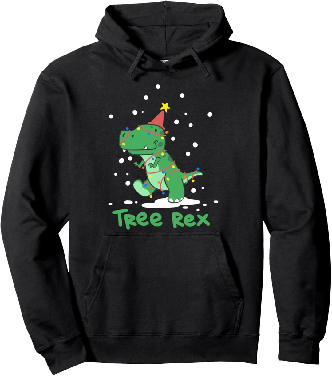 Tree Rex Weihnachtsgeschenk Pullover Hoodie