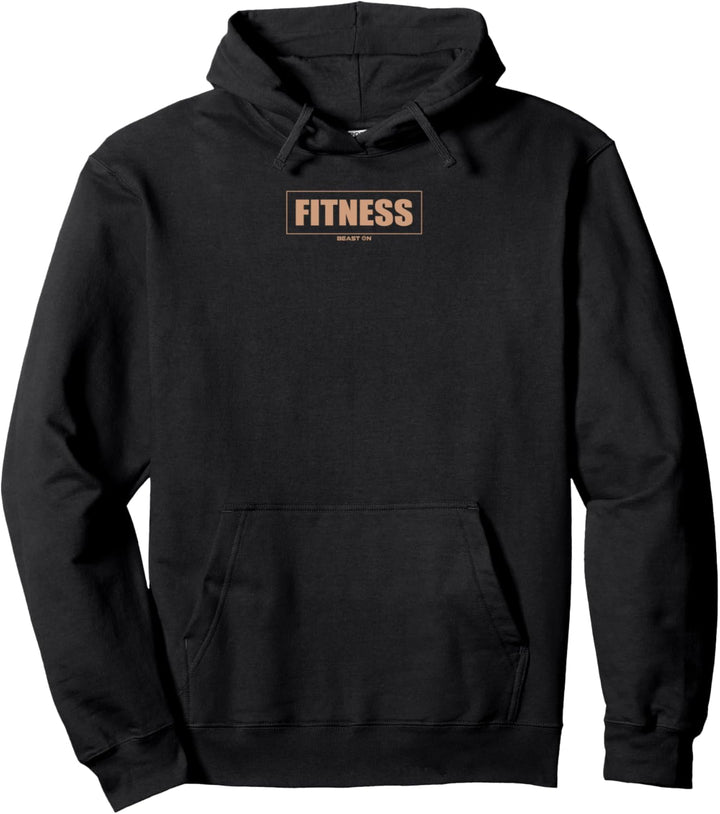 Fitness modern beige Bodybuilding Gym Fitness Training Gym Pullover Hoodie
