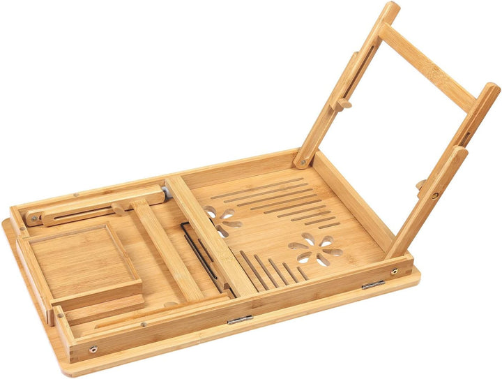 Schramm Betttablett Laptoptisch in 3 Varianten wählbar Laptop Betttisch Bambus Bett Tablett klappbar