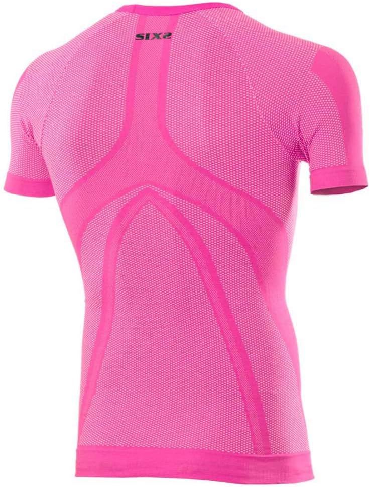 SIXS Fahrrad-T-Shirt, kurzärmelig, Neonfarben, TS1 C Violett M, Violett M