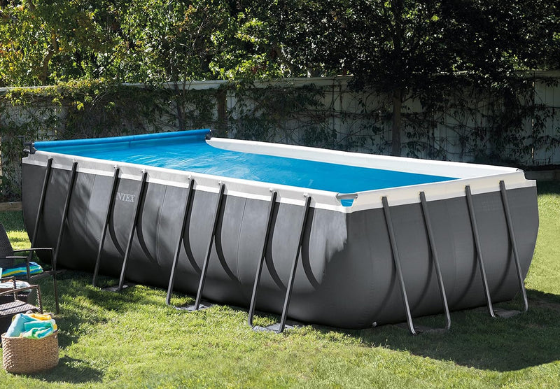 Intex Solarabdeckplane für Ultra Frame rechteckig 975 x 488 cm, Stärke 160 Mikron, Fertigungsmass: 9