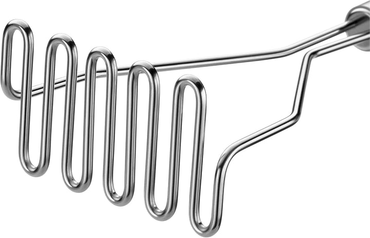 WMF Profi Plus Kartoffelstampfer 29 cm, Cromargan Edelstahl teilmattiert, spülmaschinengeeignet Sing