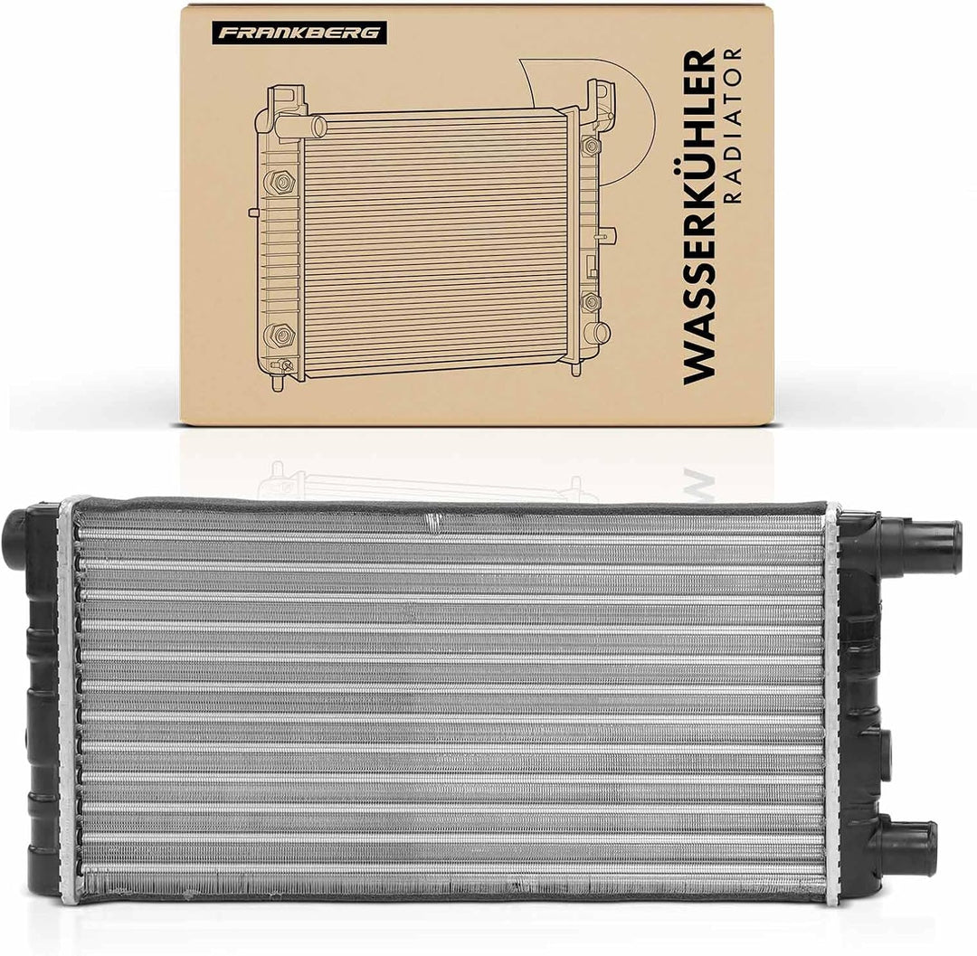 Frankberg Kühler Wasserkühler Motorkühler Schaltgetriebe Kompatibel mit Cinquecento 170 0.9L 1.1L 19