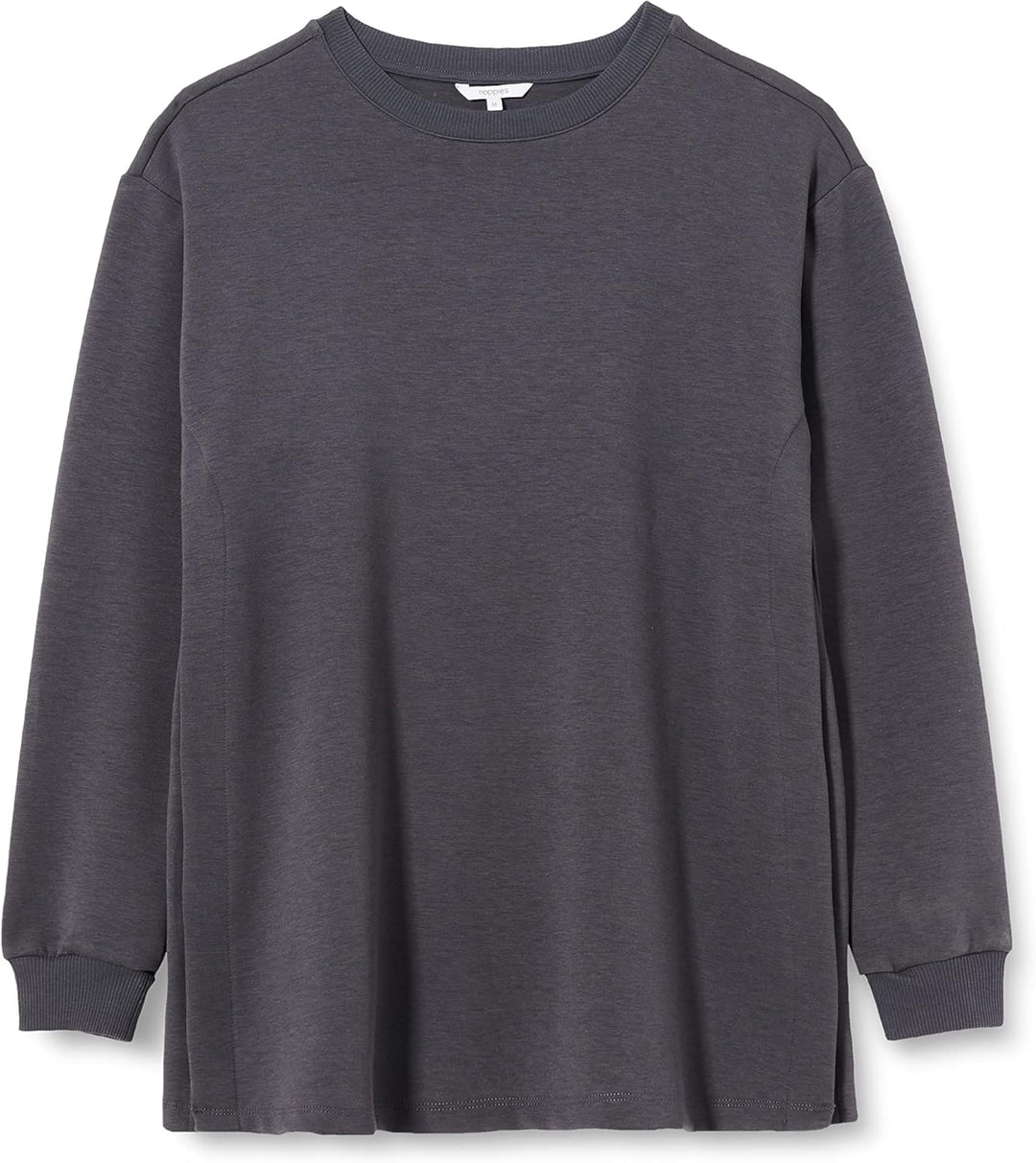 Noppies Damen Sweater Pinson Nursing Long Sleeve Pullover 34 Ebony - P441, 34 Ebony - P441
