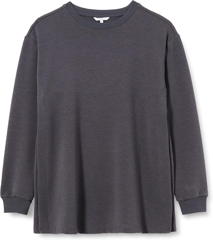 Noppies Damen Sweater Pinson Nursing Long Sleeve Pullover 34 Ebony - P441, 34 Ebony - P441