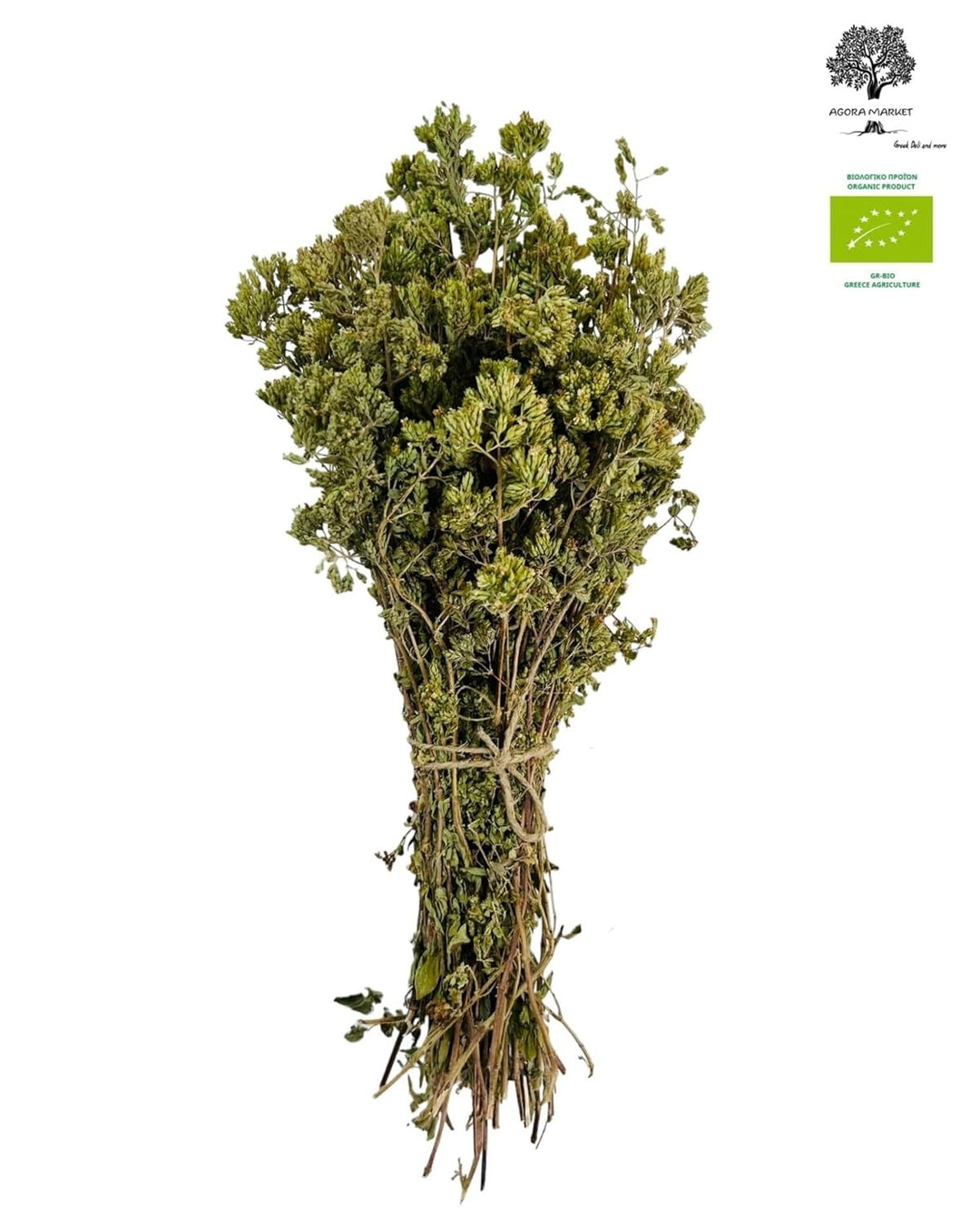 Zertifiziertes Bio Griechisches Getrocknetes Berg Oregano Bündel 85g - 1,95kg Origanum Vulgare (950