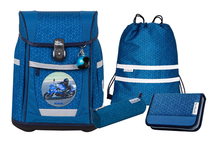 McNeill Schulranzen-Set TENERO, 5tlg. - Kollektion 2024 Tetra, Tetra