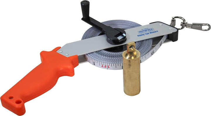 Faithfull Dipping Tape Measure with Weight 30m/100ft