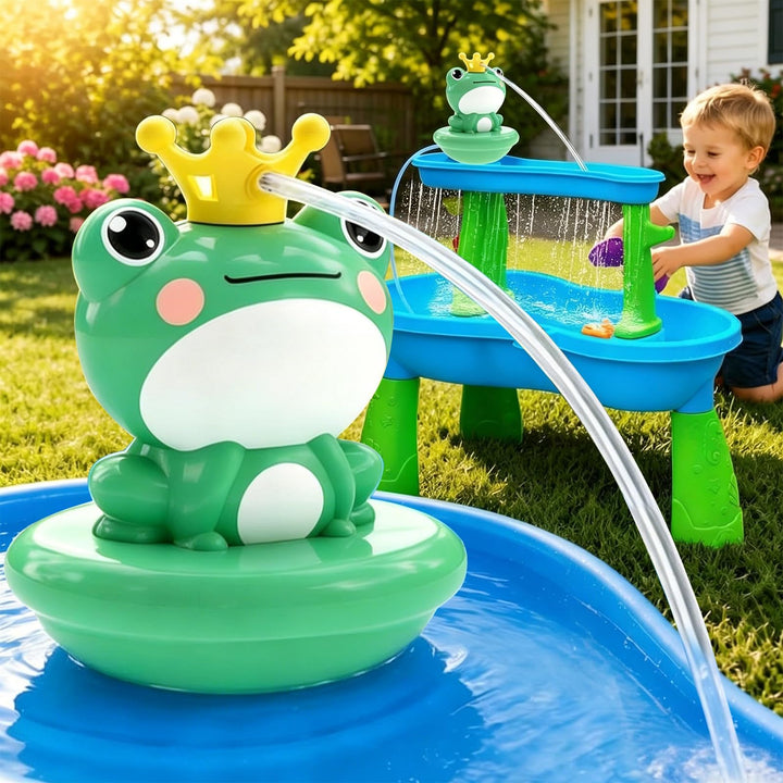 weirtoya Wasserpumpe für Wasserspieltisch Kleinkinder, 2026 Batteriebetriebene Wasserspieltischpumpe