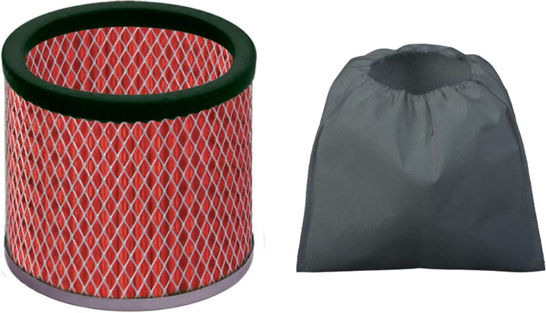 Ribimex Cenehot Pro Aschesauger 1200 W für heisse Asche bis 40 °C, mit hitzebeständigem HEPA-Filter,