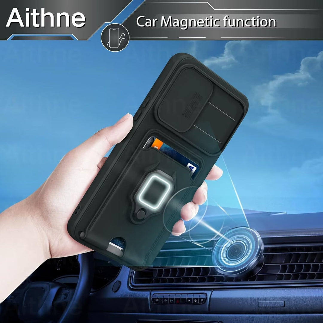 Case für Xiaomi Redmi 10C/Redmi 10 Power 4G Handykette Hüll,Slide kameraschutz,Silikon Handyhülle zu