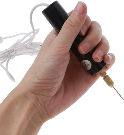 Lobounny Mini Elektrische Bohrmaschine Handheld Bohrer Kit Epoxy Harz Schmuck Herstellung Holz Handw