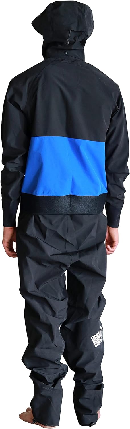 LIGHT Board Corp Unisex – Erwachsene Drysuit Lightboardcorp, Black/Blue, L