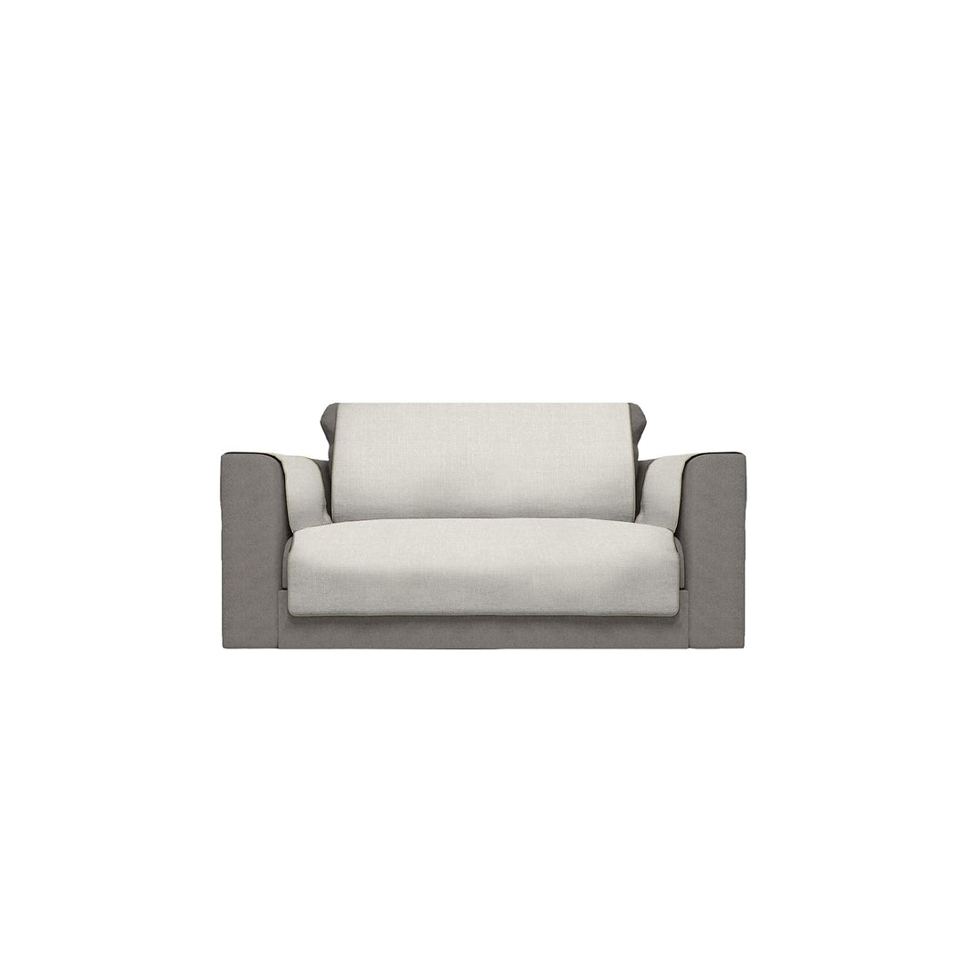 Italian Bed Linen CD-COMFORT-PANNA-2P Komfort-Antigleiten-Sofa-Decke,2 Plätze, Creme 2 Plätze Creme,