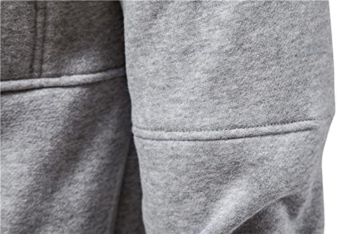 CTU Herren Hoodies Zip Up Langarm Fleece Sweatshirts Hoodies für Männer S-3XL XXL Blau, XXL Blau