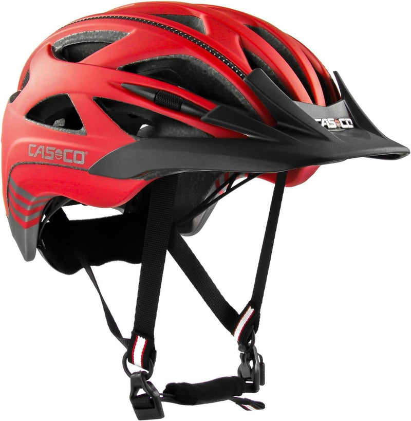 Casco Erwachsene Active 2 Fahrradhelm M rot-anthrazit matt, M rot-anthrazit matt