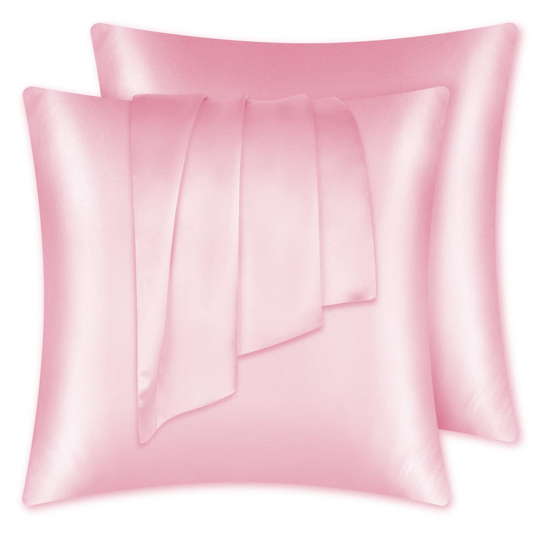 LULUSILK Kissenbezug für Haare und Haut, 100 % reine Seide, 16 Momme mit verdecktem Reissverschluss,