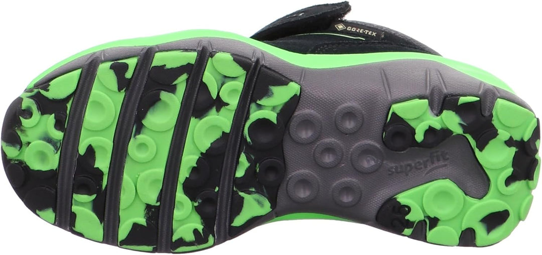 Superfit SPORT5 Sneaker Gore-Tex 0-309243 Jungen 21 EU Schwarz Grün 0000, 21 EU Schwarz Grün 00