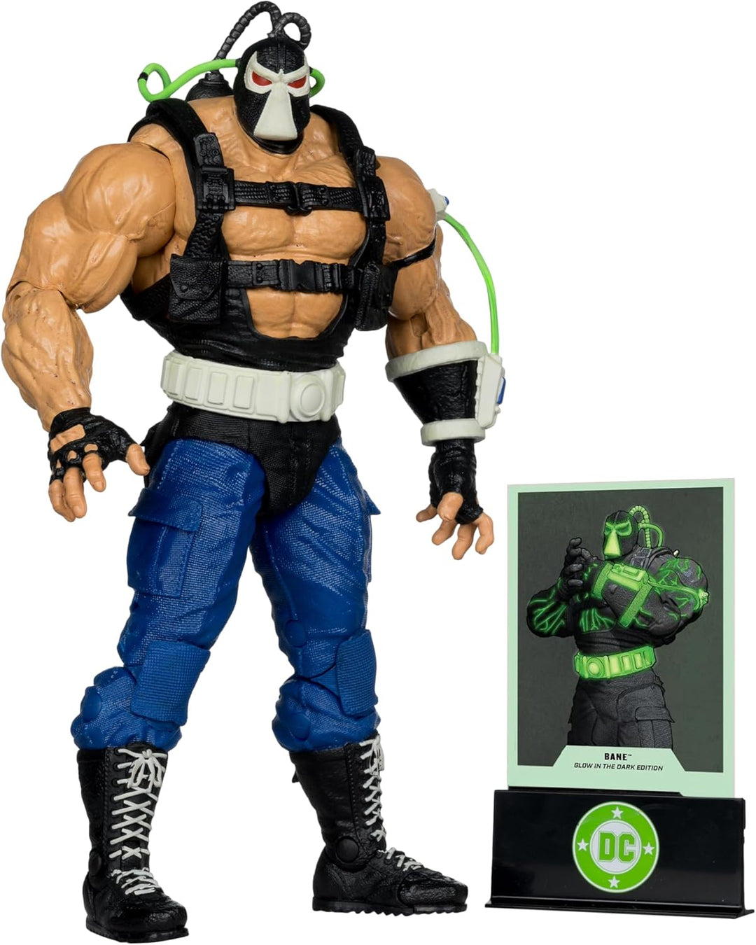 DC Multiverse Mega Action Figure Bane (Glow in The Dark) (Gold Label) 25 cm