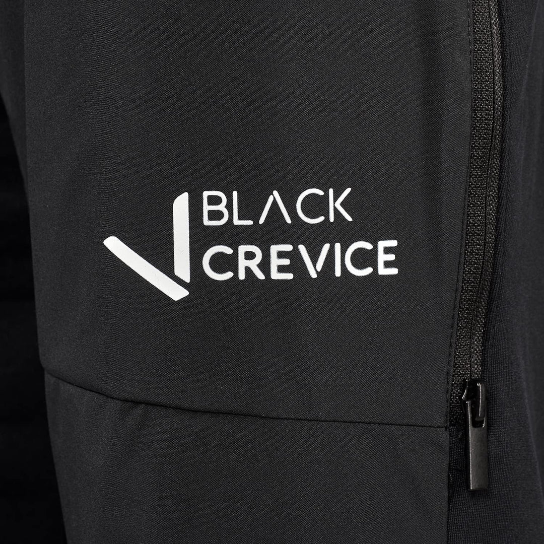 Black Crevice Herren Skitourenhose I Hochwertige Wanderhose Herren aus 88% PES & 12% Spandex I Wind-