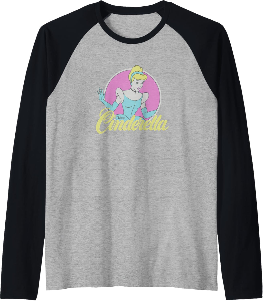 Disney Cinderella Simple Portrait Raglan