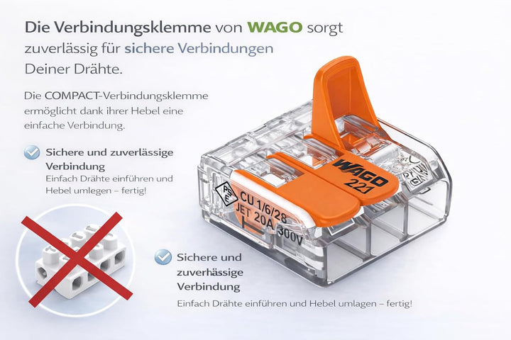 Power Splitter Herdverteiler 8m Stromverteiler Küchenverteiler Küchen Anschluss Box Backofen Kochfel