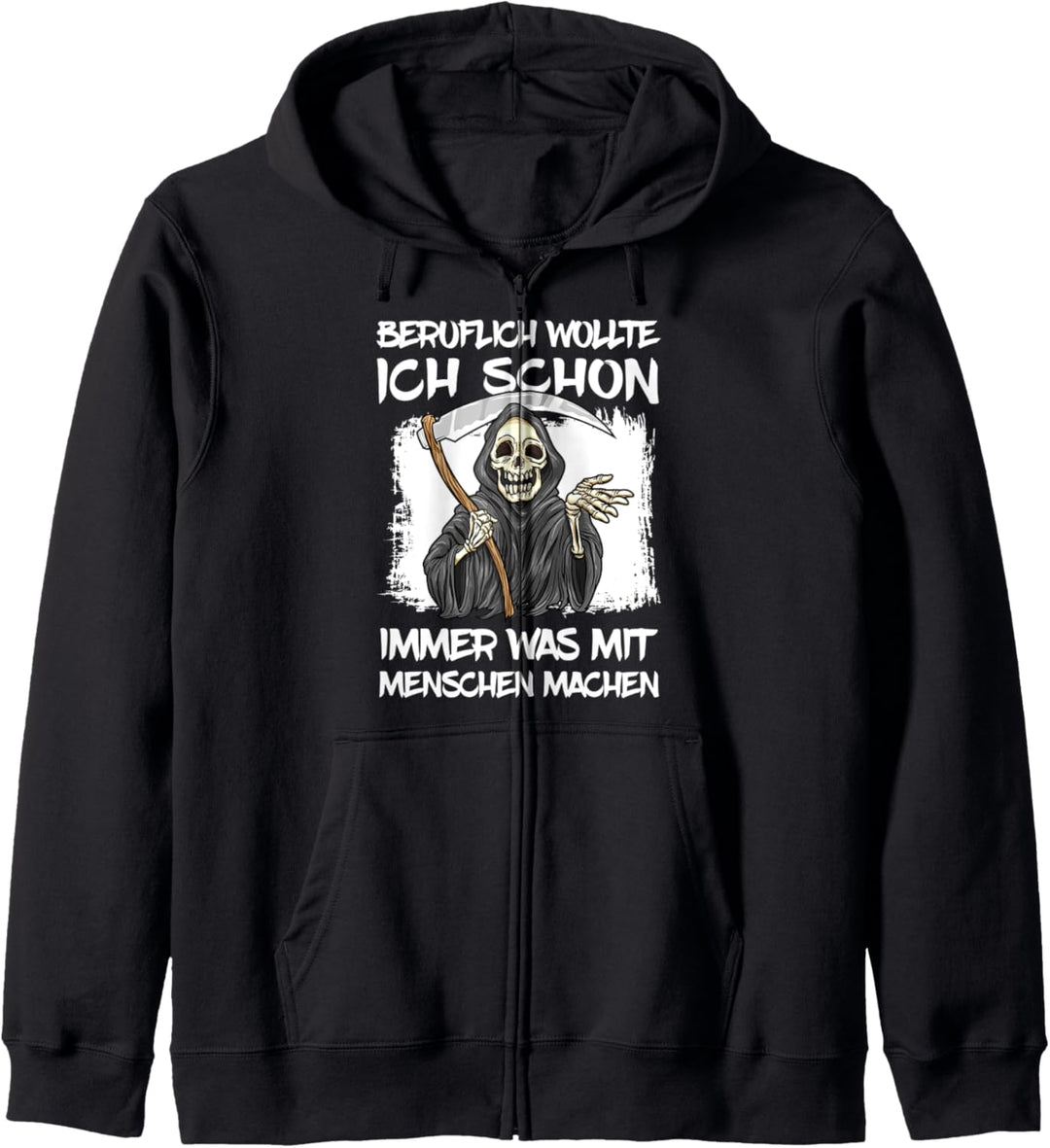 Beruflich wollte ich schon immer was mit Menschen machen Kapuzenjacke