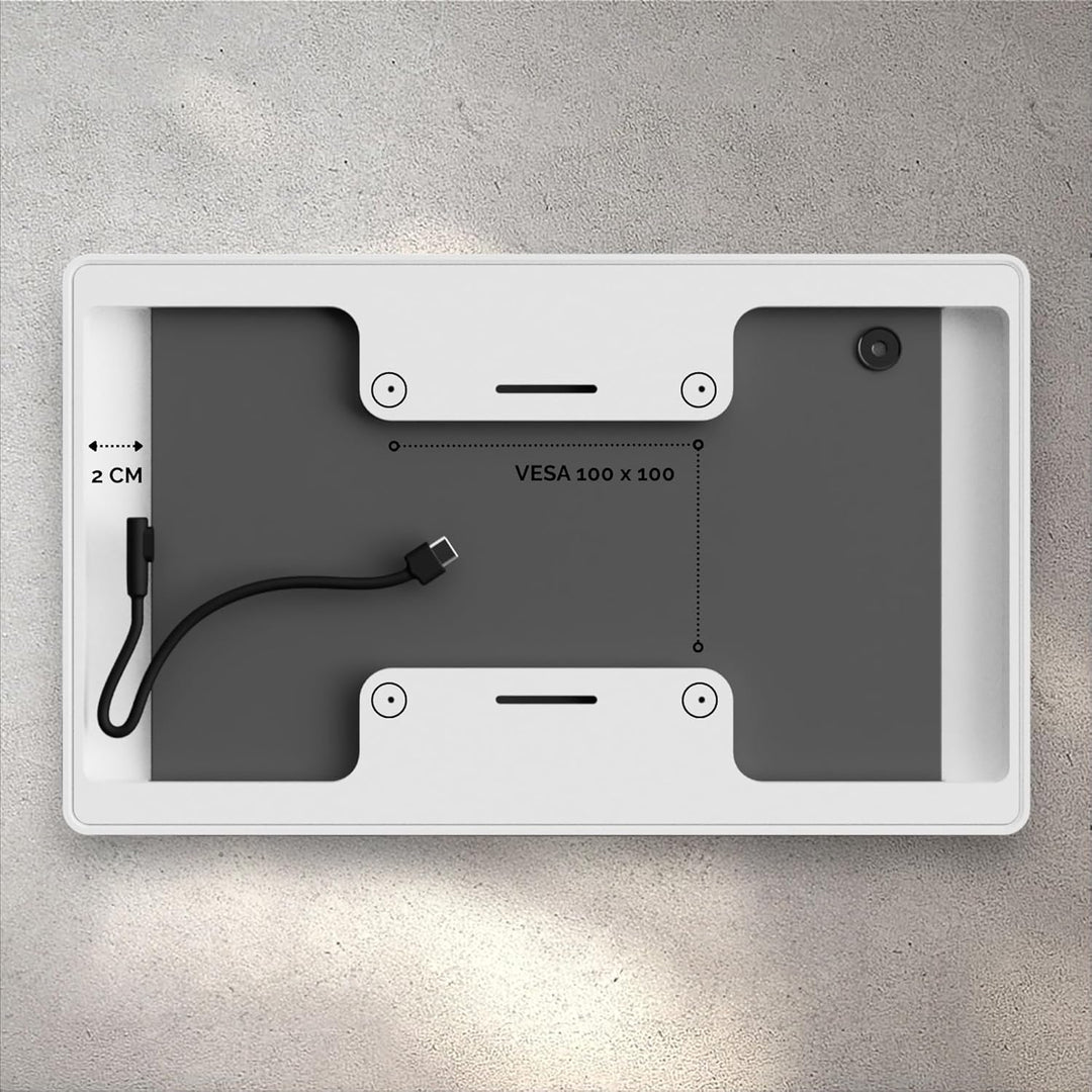 Tablet Wandhalterung für Samsung Galaxy Tab S6 Lite (10,4 Zoll) - Passgenauer & Flacher Rahmen für S
