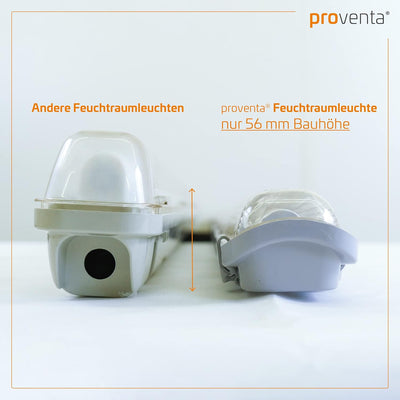 proventa® EasyBudget LED-Feuchtraumleuchte IP65 150cm 24W 1x Röhre neutralweiss 1 Stück | 1x Led-röh