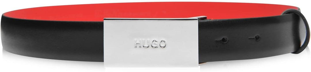 HUGO Herren Baldwin-n Gürtel 85 Black001, 85 Black001