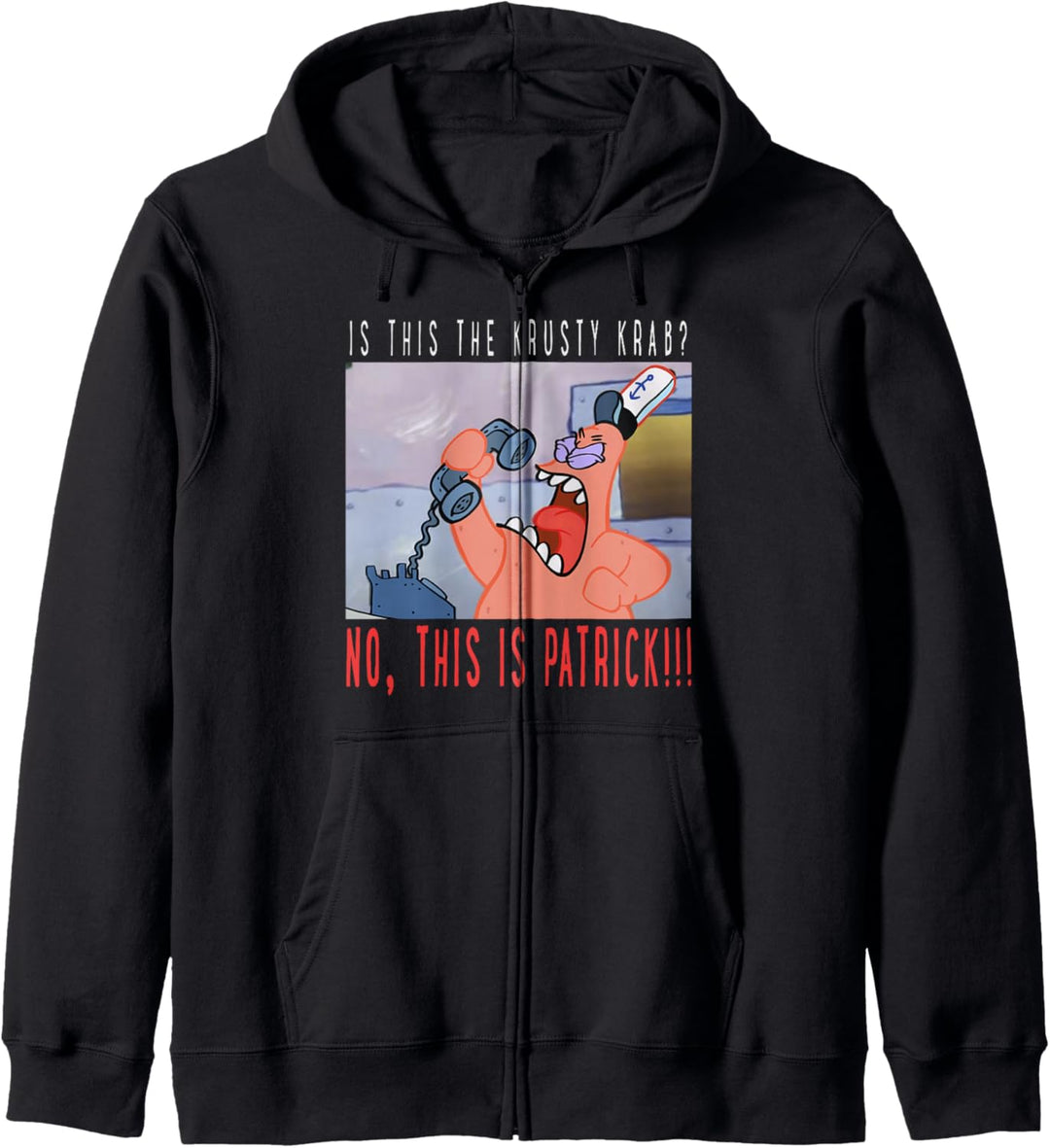 SpongeBob SquarePants Nein Das ist Patrick Kapuzenjacke