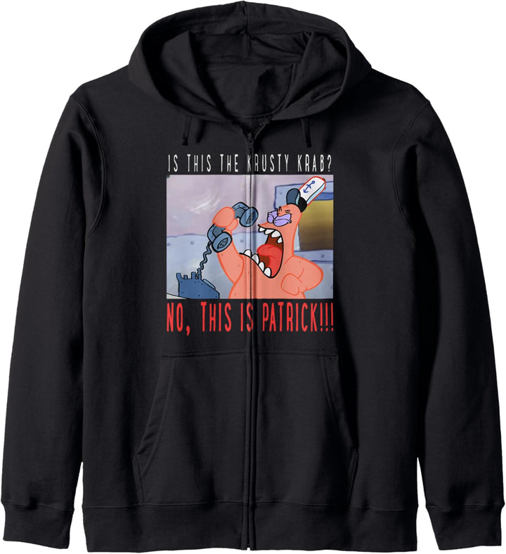 SpongeBob SquarePants Nein Das ist Patrick Kapuzenjacke