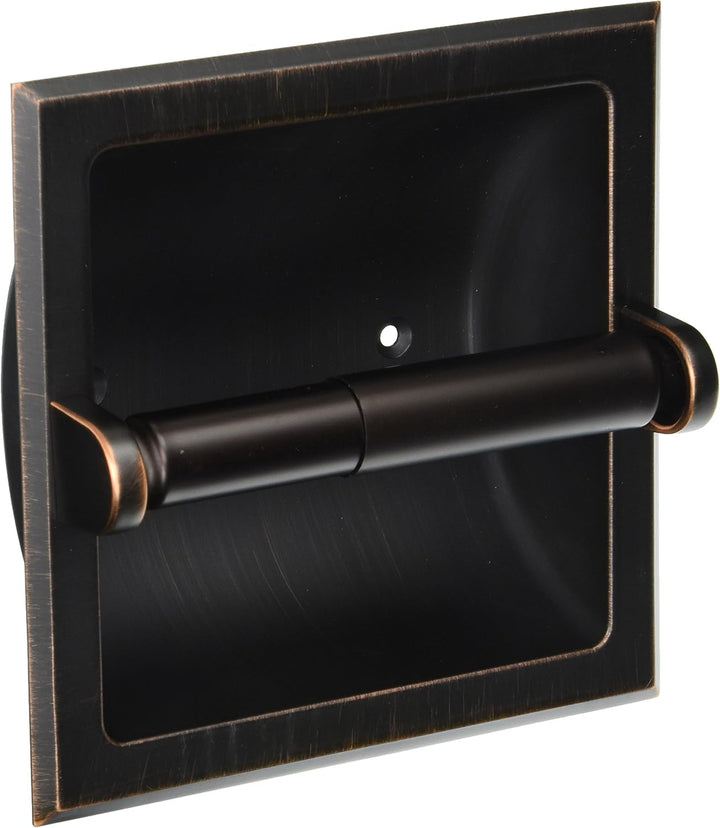 Designers Impressions Toilettenpapierhalter, ölgerieben, bronzefarben, mit Halterung Oil Rubbed Bron