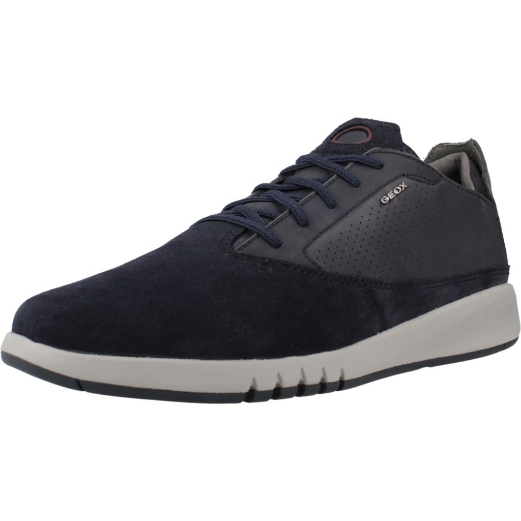 Geox Herren U Aerantis A Sneakers 39 EU Navy, 39 EU Navy