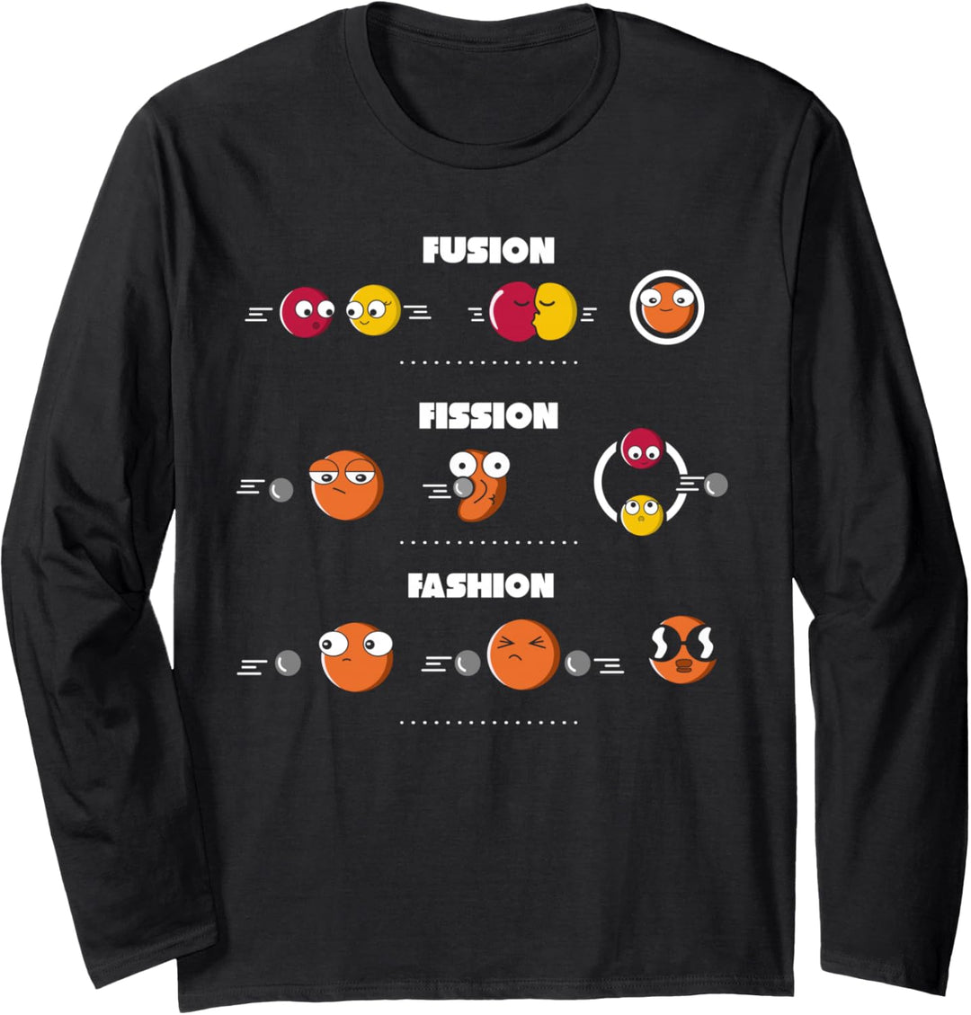 Fusion Fission Fashion - Physik Physiker Langarmshirt