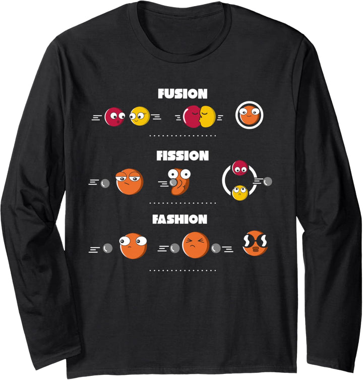 Fusion Fission Fashion - Physik Physiker Langarmshirt