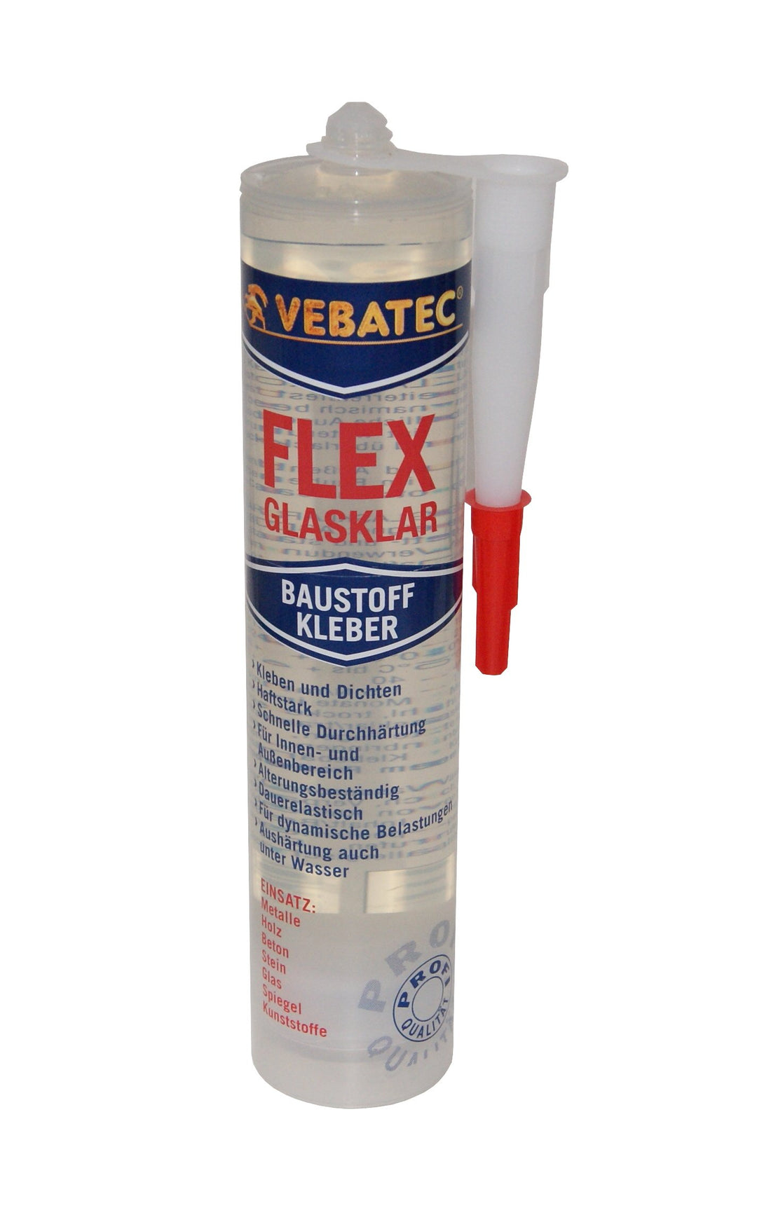 FLEX GLASKLAR Baustoffkleber 290ml dauerelastisch