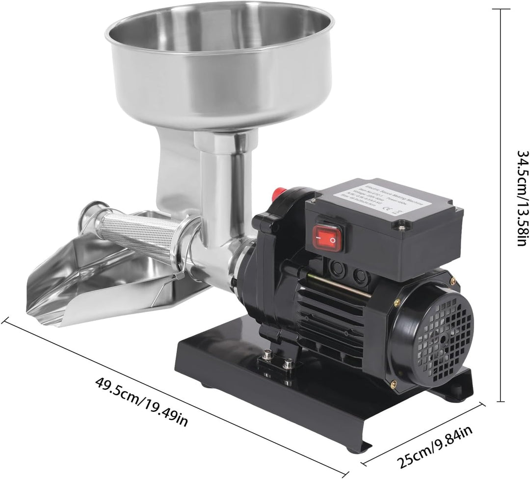 Elektrische Tomatenpresse Kommerzielle Tomatenseifer Marmelade FräSmaschine Tomatensaucenmaschine To