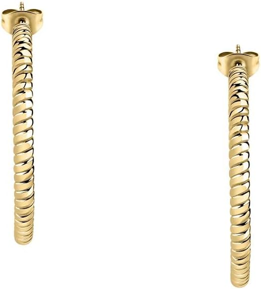 Morellato CREOLE Damen Ohrringe Creolen aus Stahl, PVD Gold - SAUP01