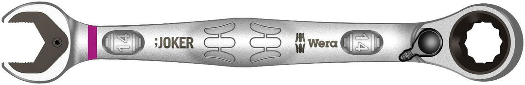 Wera Joker Switch Maul-Ringratschen-Schlüssel, umschaltbar, 14 x 187 mm, Pink, 05020069001 14 x 187