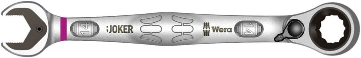 Wera Joker Switch Maul-Ringratschen-Schlüssel, umschaltbar, 14 x 187 mm, Pink, 05020069001 14 x 187