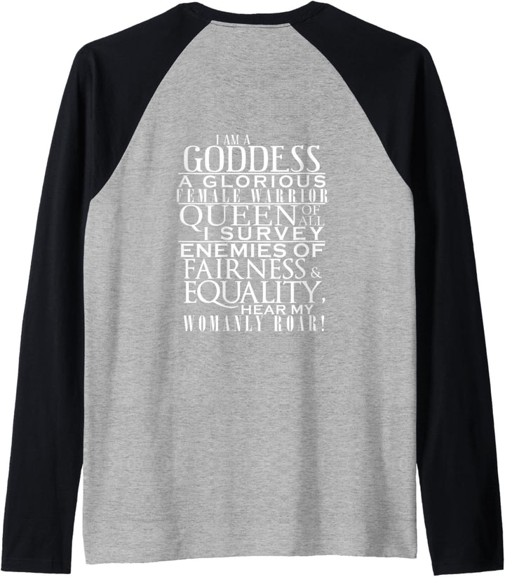 Parks & Recreation Göttinnen mit Versprechen Raglan