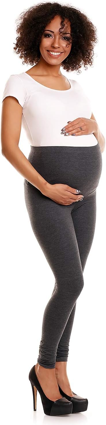 Selente Mummy Love Damen Lange Umstandshose/Umstandsleggins/Umstandstreggins (Made in EU) für die Sc