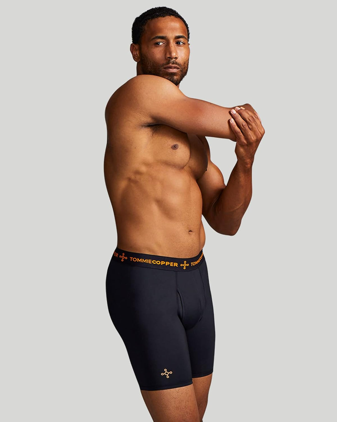 Tommie Kupfer Herren Compression Short mit Fly S Schwarz, S Schwarz